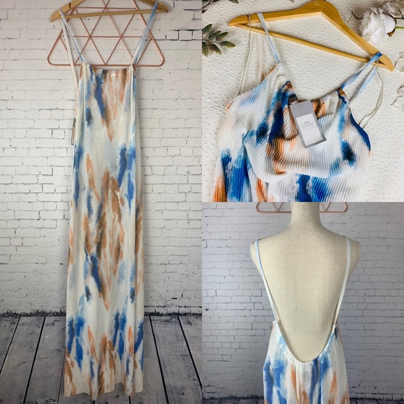 Zara Dresses & Skirts - Zara Pleated Maxi Dress